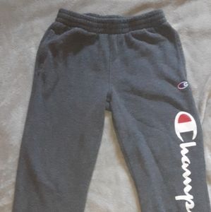 Medium gray boys Champion joggers